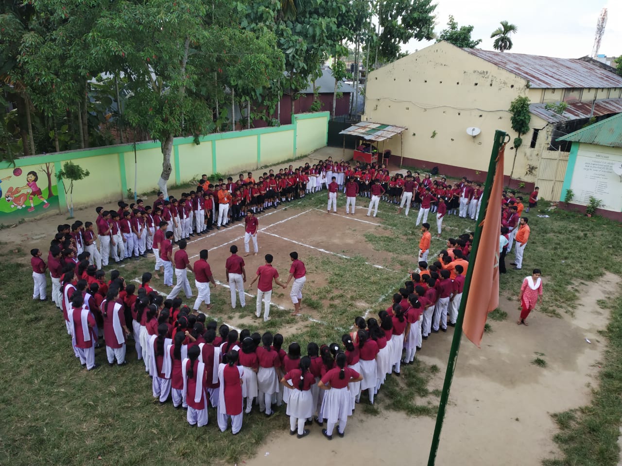 PT PARADE - Anandamarga School Bishalghar